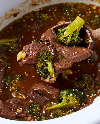 Slow-Cooker Beef & Broccoli