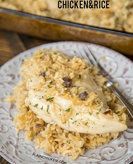 No-Peek Chicken and Rice