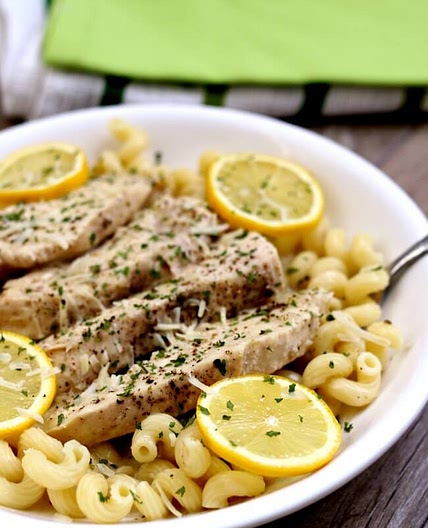 Instant Pot Creamy Lemon Parmesan Chicken