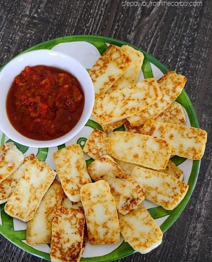 Keto Fried Queso Fresco