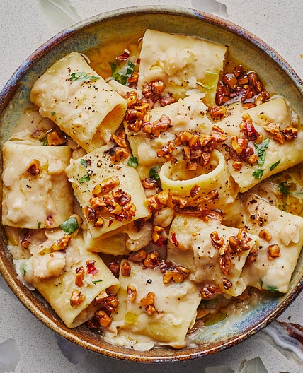 Pantry Pasta With Vegan Cream Sauce