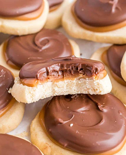 Twix Cookies