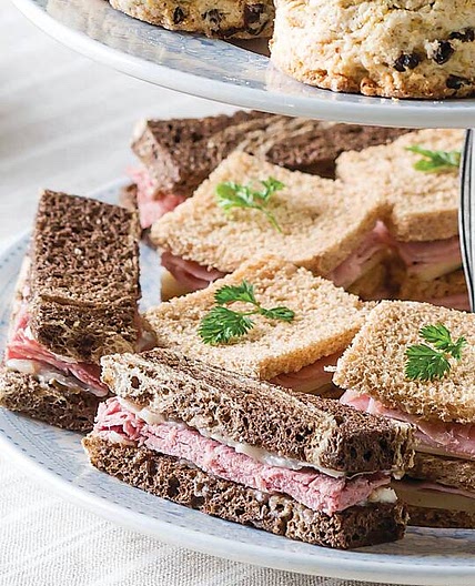 Corned Beef Tea Sandwiches