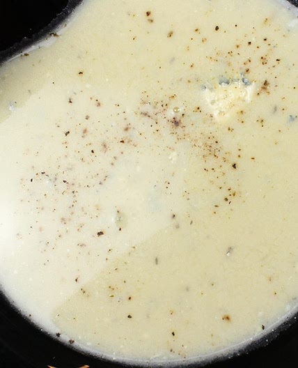 Potato and Blue Cheese Soup