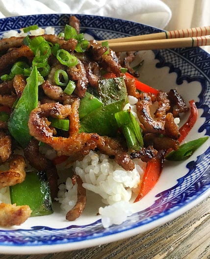 Crispy Pork Stir Fry
