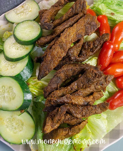 Salad with Shawarma Beef