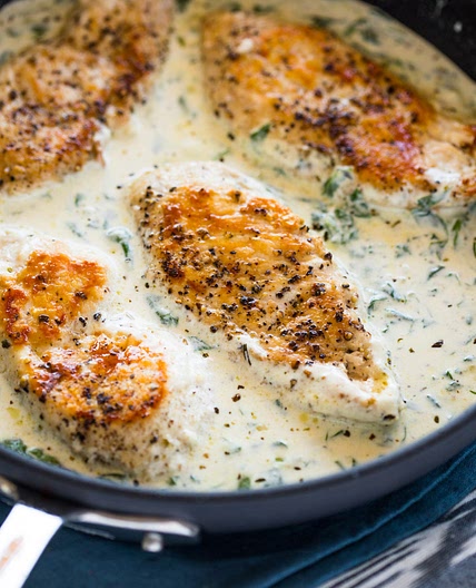Creamy Parmesan Garlic Chicken