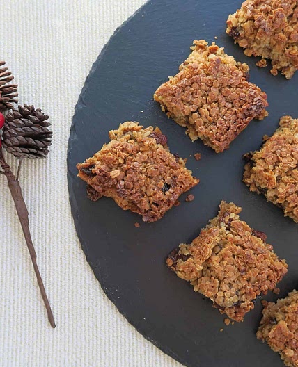 Gluten Free Mincemeat Flapjack