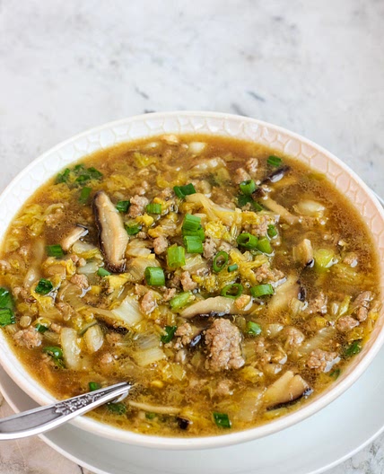 Potsticker Soup (Paleo, AIP, Keto, Whole30, GF)