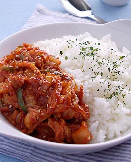 김치덮밥 만드는 법