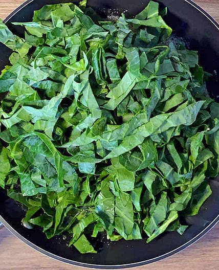 Buttered Spring Greens with Lemon and Garlic