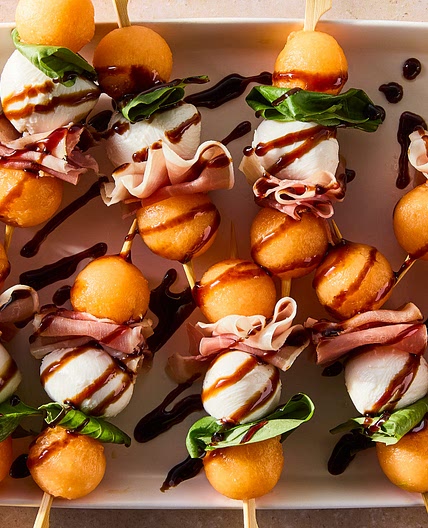 Melon Prosciutto Skewers