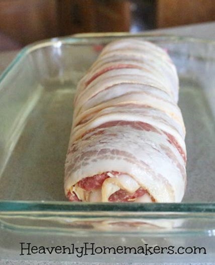 Simple Bacon Cheeseburger Roll