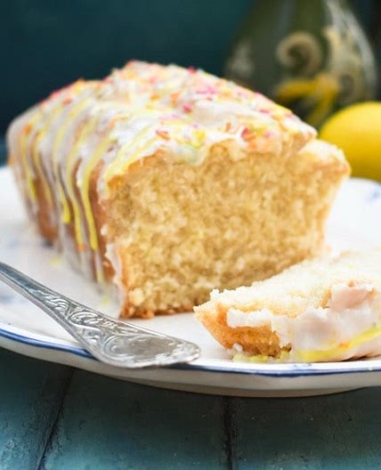 Easy Vegan Lemon Drizzle Cake