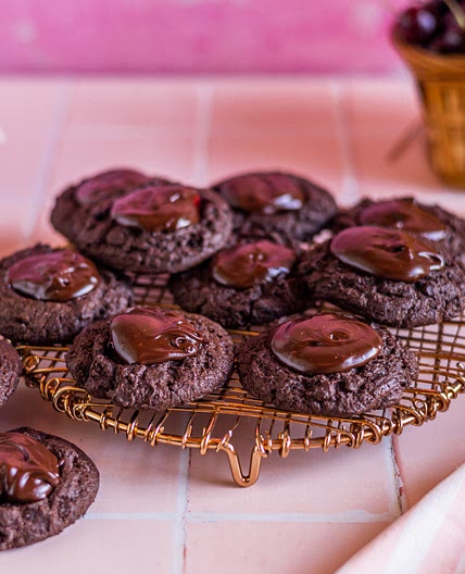 Chocolate Cherry Cookies