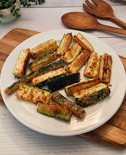 Parmesan Zucchini Fries