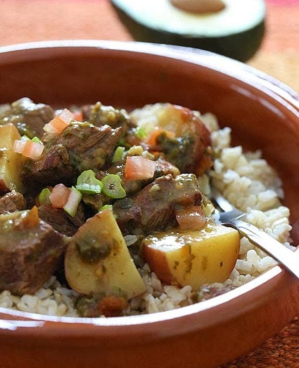 Crock Pot Carne Guisada (Latin Beef Stew)