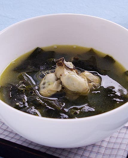 굴미역국 만드는 법