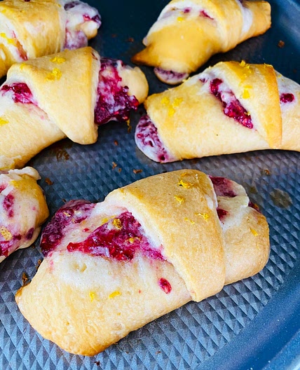 Traeger Lemon Raspberry Cheesecake Bites