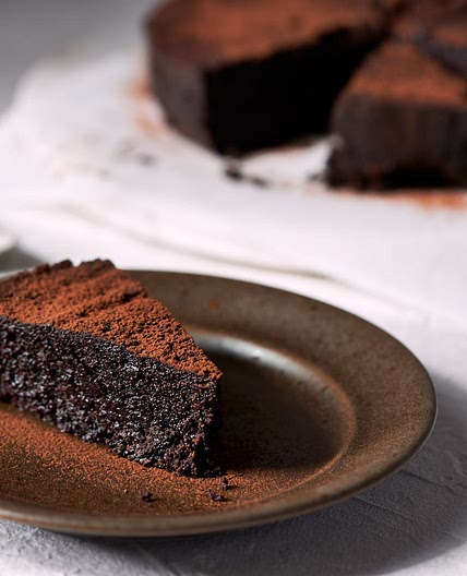 Nicola Lamb's 8 Inch Flourless Chocolate Cake