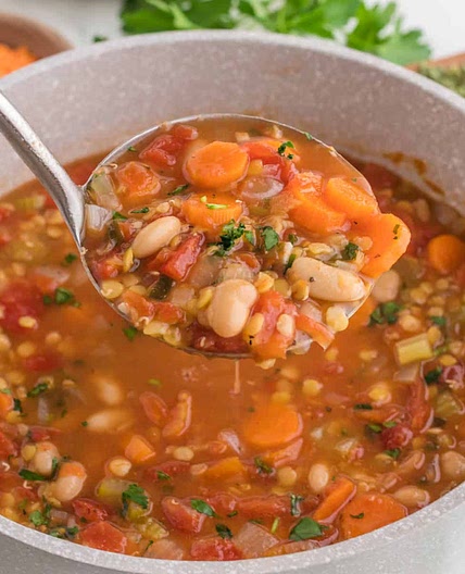 Mediterranean Lentil Soup