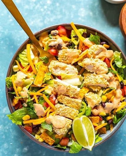 Copycat McDonald's Southwest Salad Recipe