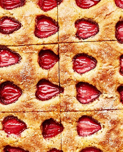 Strawberry Snacking Cake