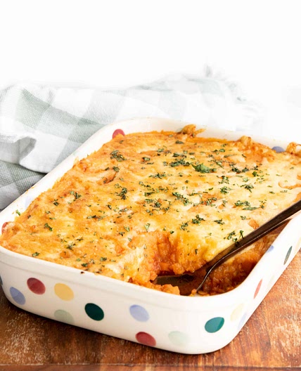 Red Lentil Cottage Pie