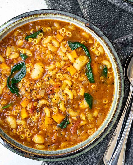 Vegan Minestrone Soup Recipe