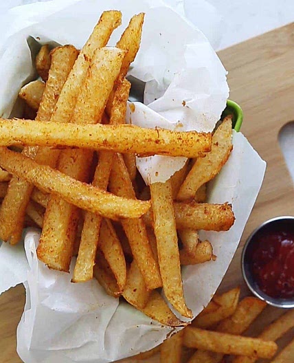 Keto Fries (Low Carb Jicama French Fries)