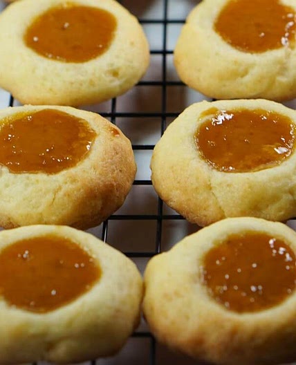 Kaya Jam Thumbprint Cookies