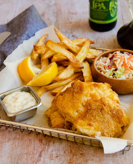 Air Fried Beer Battered Fish