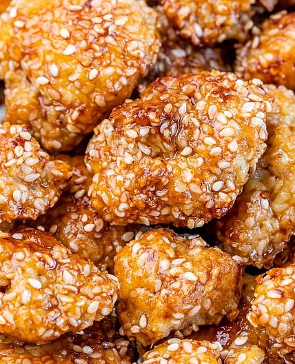 Baked Sesame Chicken Bites