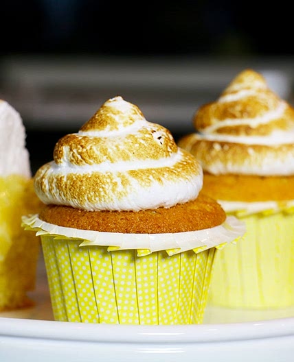 Cupcakes citron meringués faciles et moelleux