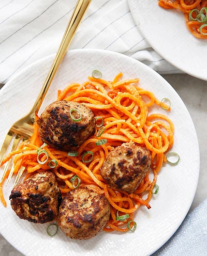 Apple Sage Turkey Meatballs