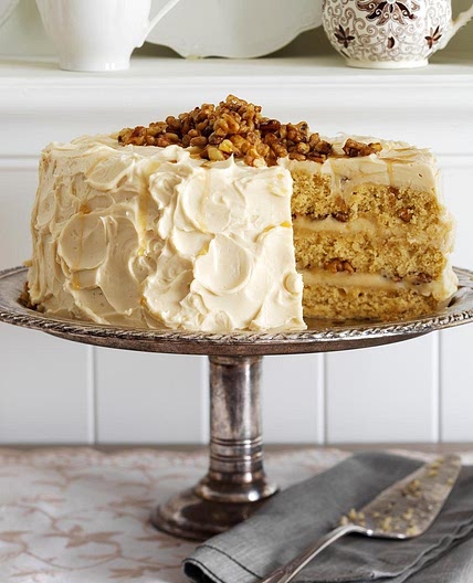 Maple Walnut Cake