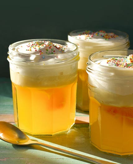 Vegan Orange Jelly Pots for an Easy Fruity Dessert