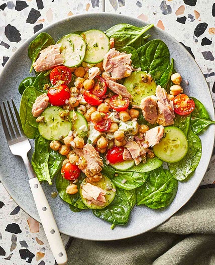 Chickpea Tuna Salad