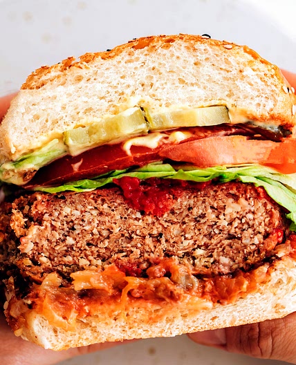 The BEST Vegan Burger (GF, Soy-Free)