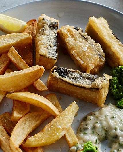 Vegan ‘fish’ and chips
