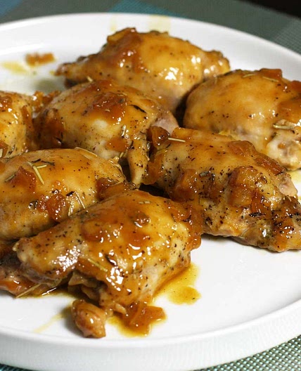 Orange Sauce Sweet and Savory Chicken Thighs