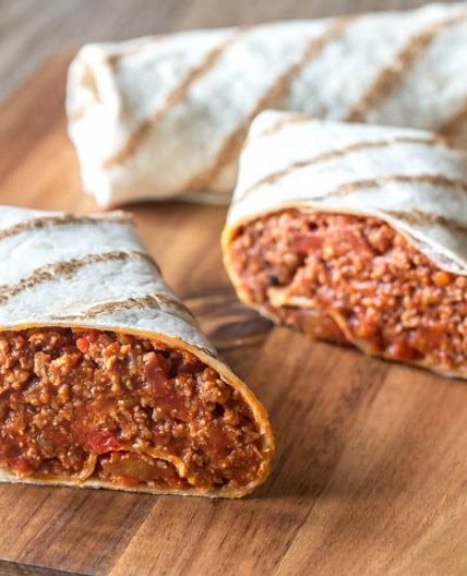 Chili Con Carne Burritos