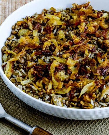 Mujadara (Middle Eastern Lentils and Rice)