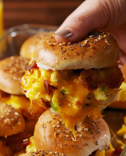 Bagel Breakfast Sliders