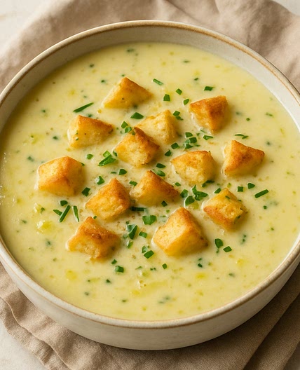 Creamy Potato & Leek Soup