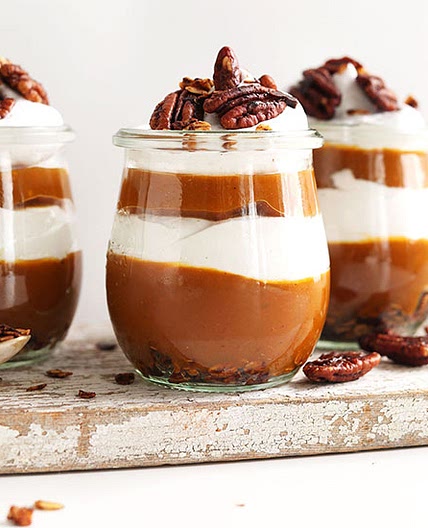 Pumpkin Pie Parfaits (Vegan + GF)