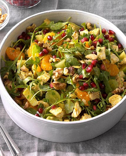 Turkey and Apple Arugula Salad