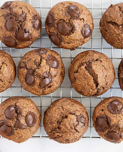 Chocolate Peanut Butter Muffins