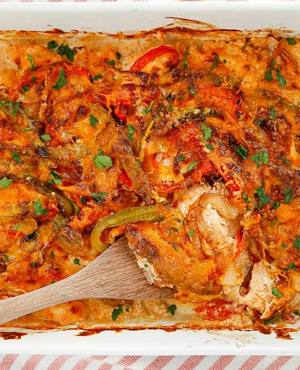 Chicken Fajita Casserole