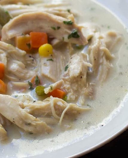 Slow Cooker Chicken Pot Pie